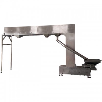 Multiple Outlets Bucket Elevator Feeding Conveyor with 4 outlets