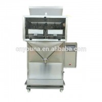 manual dog food/cat food weighing filling machine with weighers PLC panel